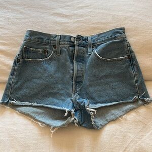 Classic Blue Denim Women's Shorts